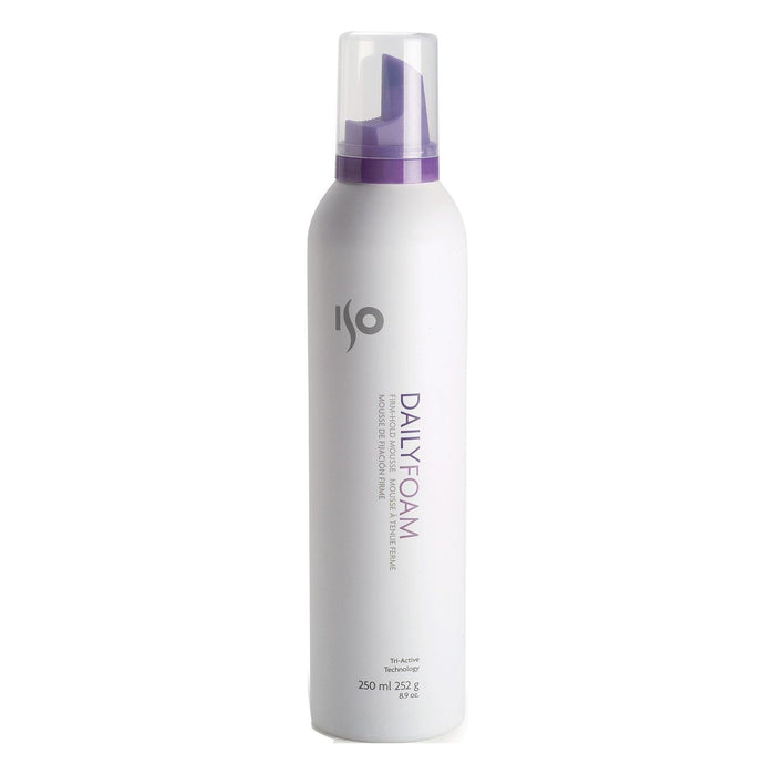ISO Daily Foam Firm Hold Unisex Mousse 8.9 Oz