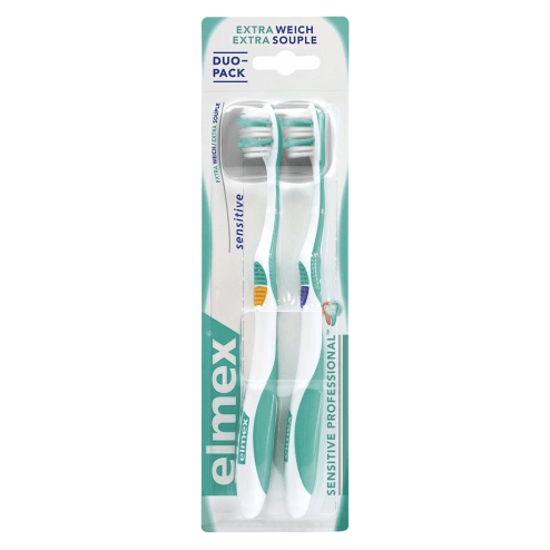 Elmex Elmex Sensitive Professional Toothbrush Duo 2 pk Toothbrush