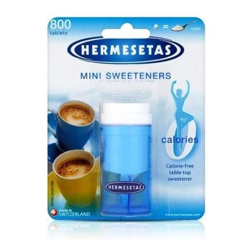 Hermesetas Mini Sweeteners 800 Tablets