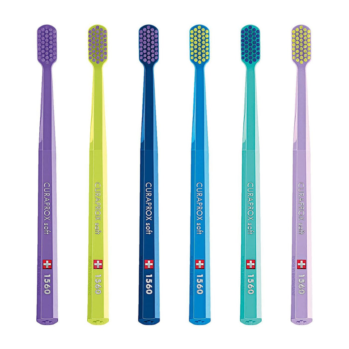 Curaprox 1560 Soft Toothbrush (Assorted Colors)