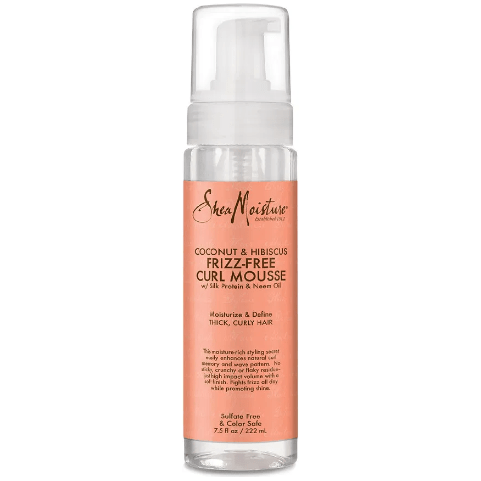 SheaMoisture Coconut & Hibiscus Frizz-Free Curl Mousse 220ml