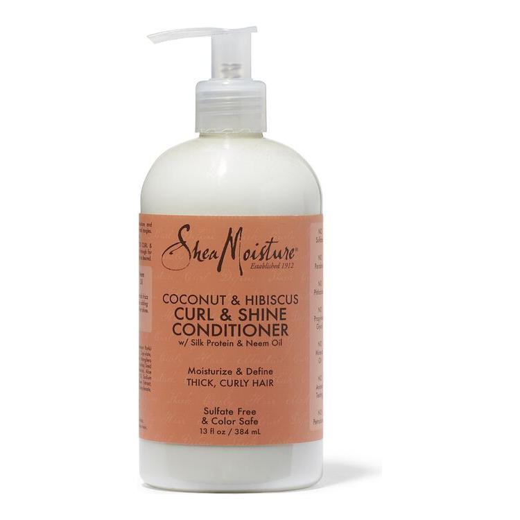 SheaMoisture SheaMoisture Coconut & Hibiscus Conditioner, Curl & Shine 384ml Conditioner
