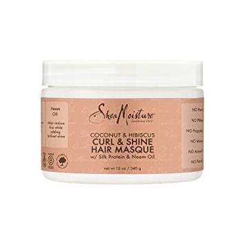 SheaMoisture Coconut & Hibiscus Hair Masque 340g