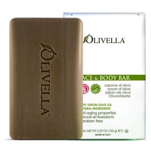 Olivella Classic All Natural Olive Oil Face & Body Soap 5.29 oz