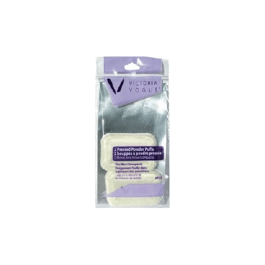 Victoria Vogue Victoria Vogue 2 Pressed Powder Sponges #418 Pressed Powder Sponges