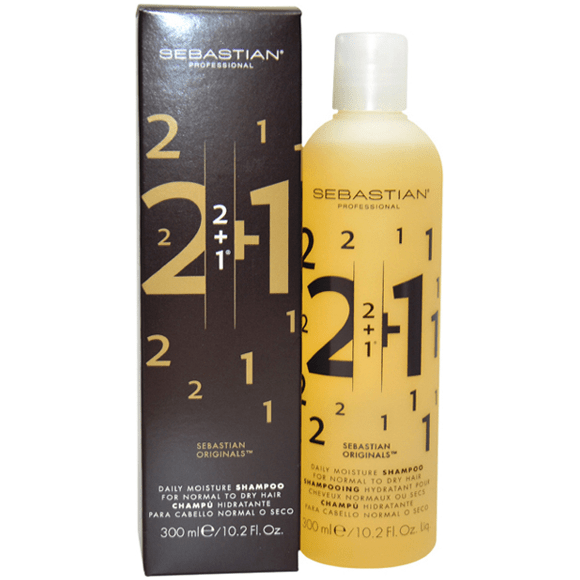 Sebastian Sebastian 2 + 1 Daily Moisture Shampoo 10.2 oz Shampoo