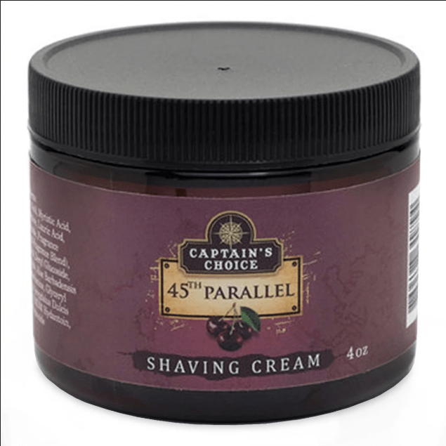 Captain's Choice 45Th Parallel Shaving Cream 4 oz