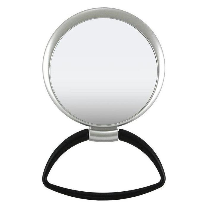 Swissco Hanging / Standing Mirror, Matte Metallic Color, 1x/5x Black Handle