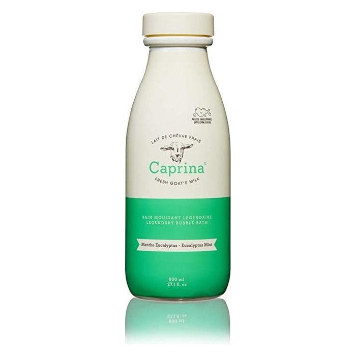 Canus Caprina Fresh Goat's Milk Foaming Milk Bath Eucalyptus Mint 800ml