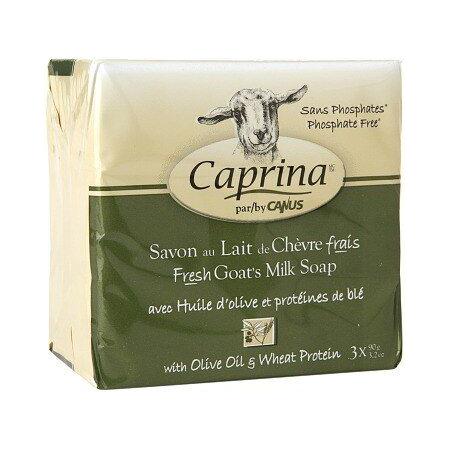 Canus Caprina Fresh Goat's Milk Soap, Olive Oil & Wheat, 9.6 oz