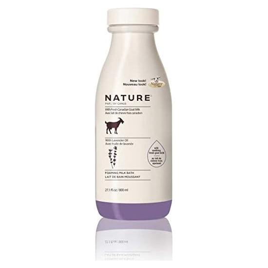 Nature By Canus Foaming Milk Bath, Lavender Oil 27.1 Oz,