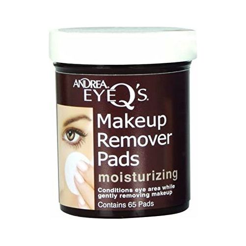 Andrea Eye Q's Makeup Remover Pads, Moisturizing 65 pads