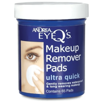 Andrea Eye Q's Andrea Eye Q's Eye Makeup Remover, Pads, Ultra Quick 65 pads Eye Makeup Remover