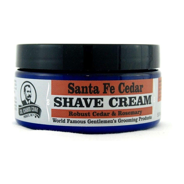 Col. Ichabod Conk Natural Shave Cream Santa Fe Cedar 5.5 Oz