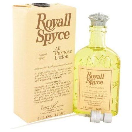 Royall Royall Spyce For Men Aftershave Lotion Cologne For Men Spray 4 Oz Men's Aftershave Lotion Cologne
