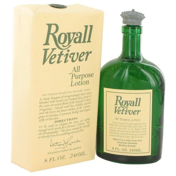 Royall Vetiver All Purpose Lotion for Men 8 oz