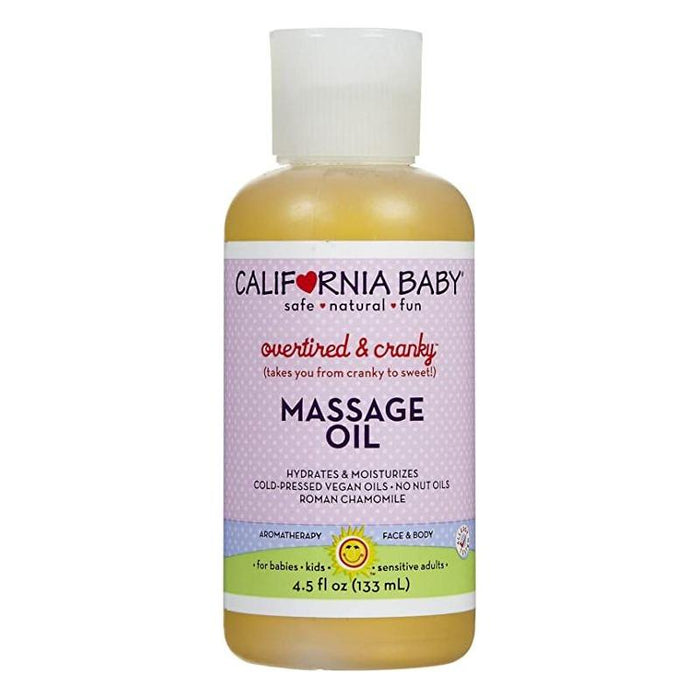 California Baby Massage Oil Overtired & Cranky/Mommy & Daddy 135ML