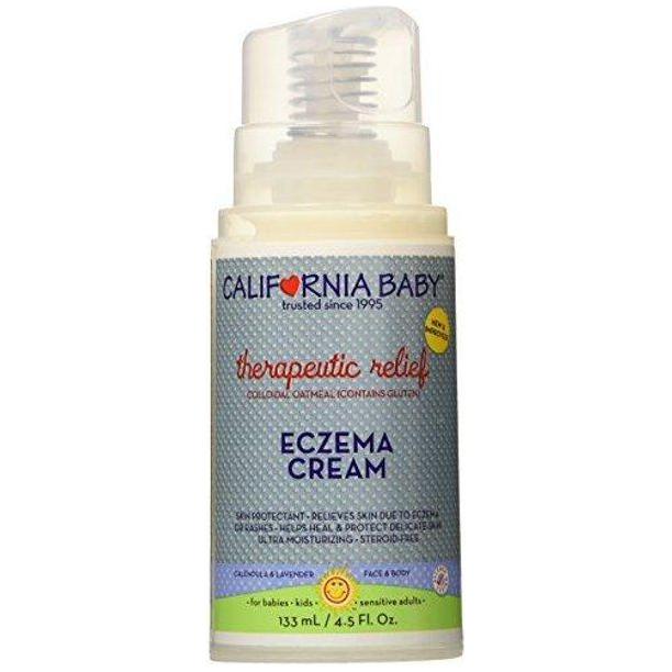 California Baby Therapeutic Relief Eczema Cream, Face & Body, Calendula & Lavender 133ML