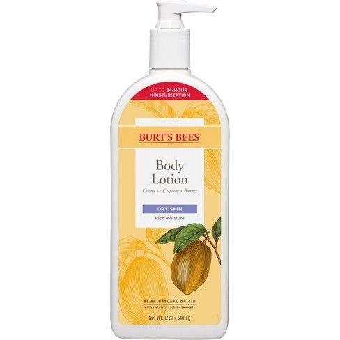 Burt's Bees Cocoa and Cupuacu Butters Body Lotion 12oz