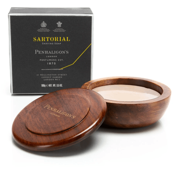 Penhaligon's 'sartorial' Shaving Soap In Wooden Bowl 3.5 Oz