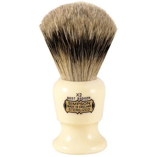 Simpsons Commodore X2 Best Badger Shave Brush 95mm