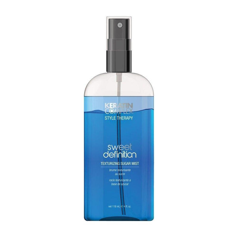 Keratin Complex Keratin Complex Style Therapy Sweet Definition Texturizing Sugar Mist 4 fl oz Hair Styling Product Steel Blue