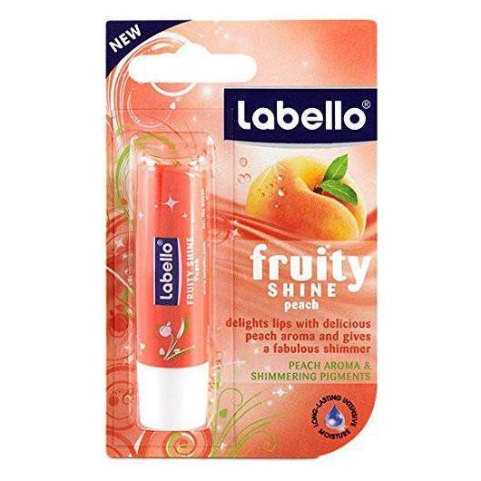 Labello Fruity Shine Peach Lip Balm 4.8g