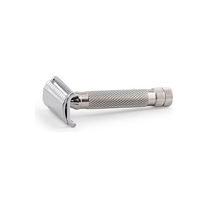 RazoRock German 37 - 3 Piece Slant Razor (With HD 316L Stainless Steel Handle)