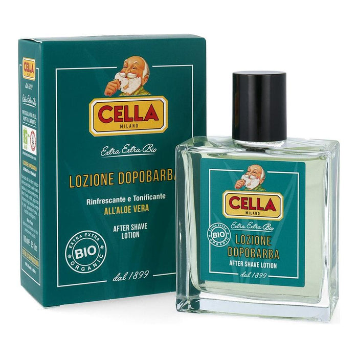 Cella Organic After Shave Lotion With Aloe Vera 100 Ml