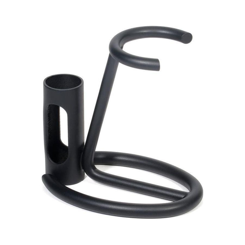 Omega Omega Holder 206 Dark Brown For Shaving Brush And Razor Shaving Accessory