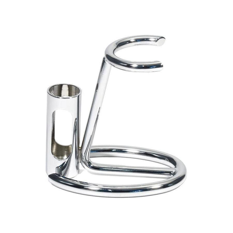 Omega Omega Chrome Plated Shaving Brush and Razor Stand #226 Shaving Accessories