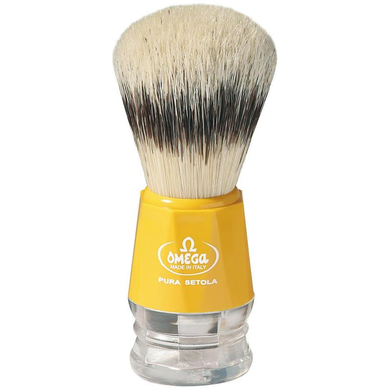 Omega Omega Boar Bristle Shaving Brush Assorted Colors #10218 Shaving Brush