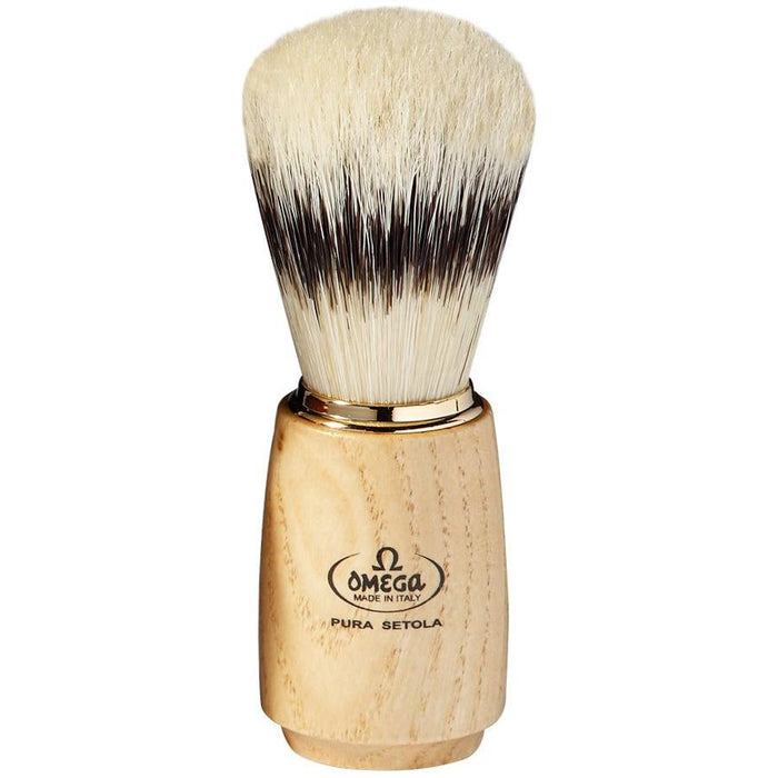 Omega Palisander Wood Banded Boar Shaving Brush #11150