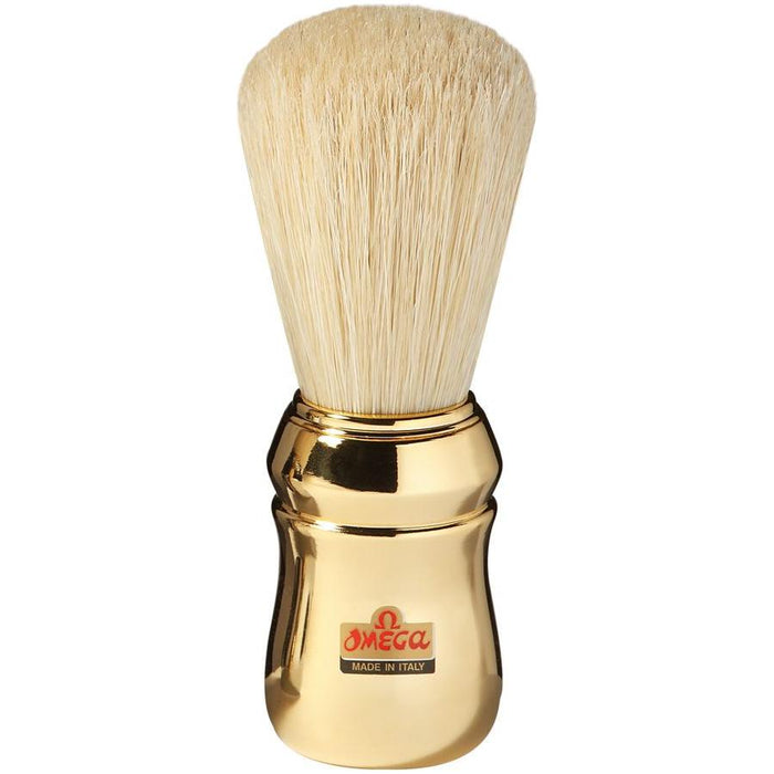 Omega Shaving Brush Pure Bristle Gold #20480