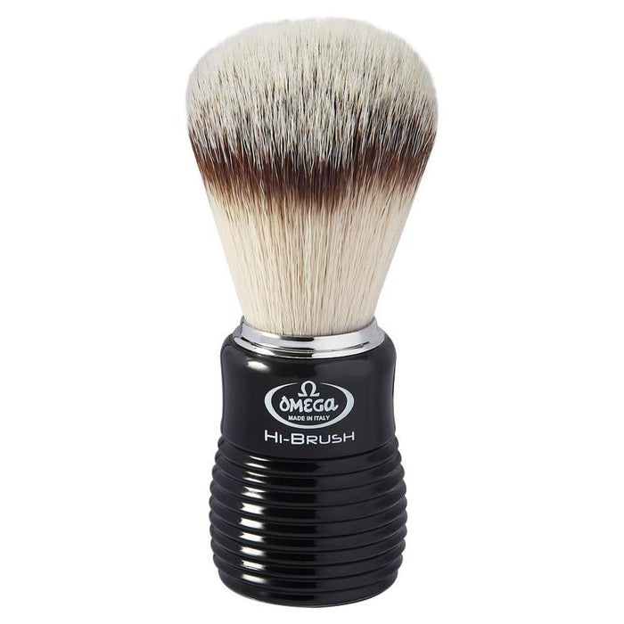 Omega Hi-Brush Fiber Synthetic Shaving Brush #46081