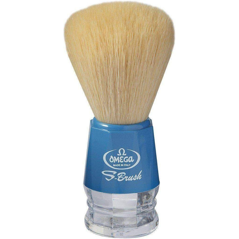 Omega Omega S-Brush Synthetic Fibre S Brush Variable Color #S10019 Shaving Brush