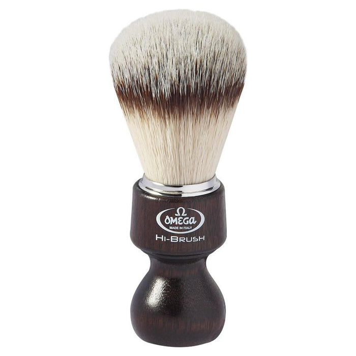 Omega Synthetic Shaving Hi Brush Wood #46126