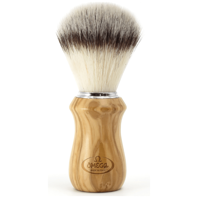 Omega Omega Shaving Brush Hi-Brush Olive Wood #0146832 Shaving Brush