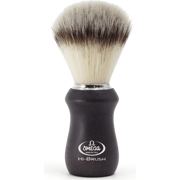 Omega Omega Hi-Brush Fiber Synthetic Shaving Brush #0146833 Shaving Brush