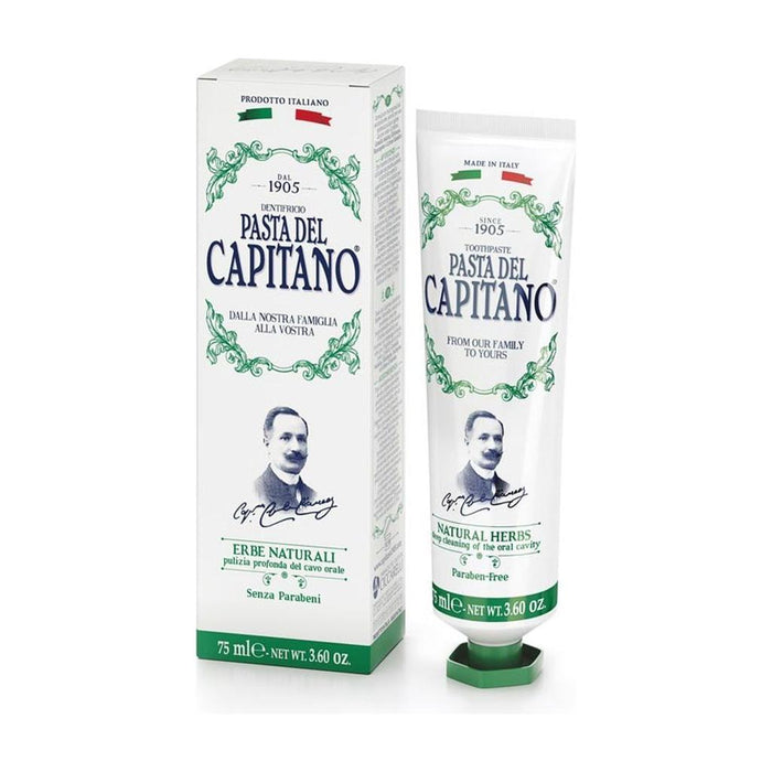 Pasta del Capitano Natural Herbal Toothpaste 75 ml