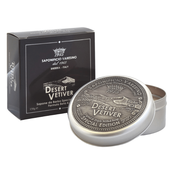 Saponificio Varesino Saponificio Varesino Desert Vetiver Shaving Collection Shaving Set