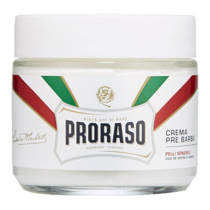Proraso Anti Irritation Preshaving Cream With Green Tea And Oatmeal 3.6 Oz