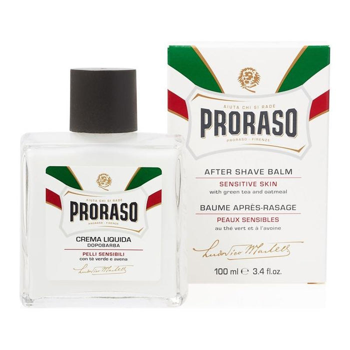 Proraso Antiirritation Liquid After Shave Cream With Green Tea & Oatmeal 3.38 Oz