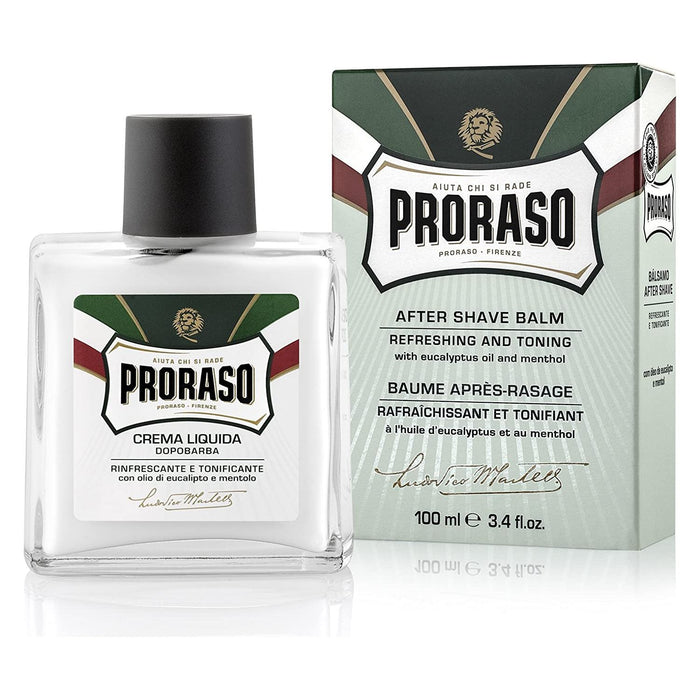 Proraso Aftershave Balm Menthol & Eucalyptus 3.4 Oz