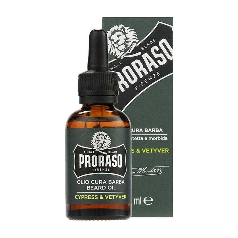 Proraso Proraso Single Blade Cypress & Vetyver Beard Oil 1 Oz Beard Oil