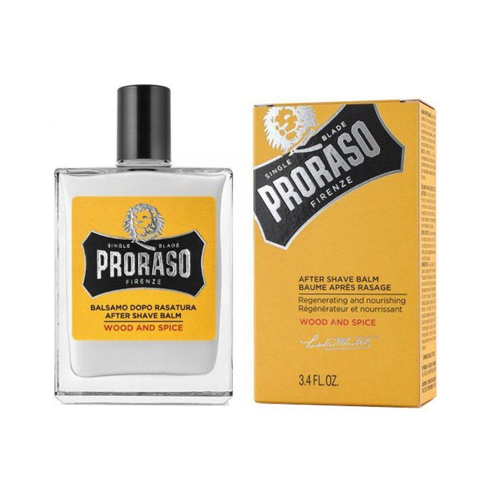 Proraso After Shave Balm Wood & Spice  3.4 Oz