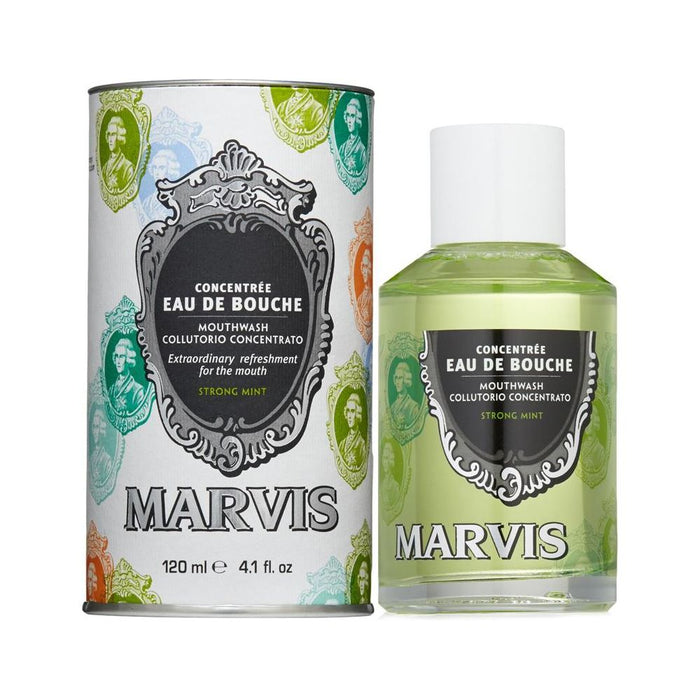 Marvis Strong Mint Concentrated Mouthwash 4.1 Oz