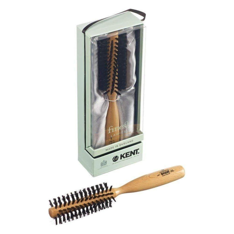 KENT Kent LBR1 Brushes 45mm Beech Wood Hairbrush Hairbrush Gray