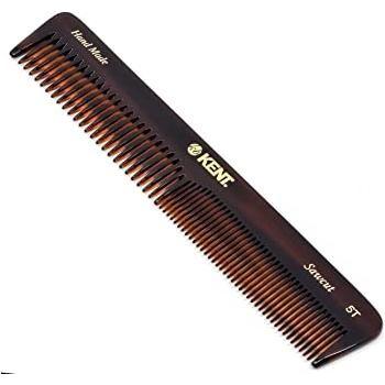 KENT Kent Handmade Comb 5T - 175 mm Coarse and Fine Toothed Comb Hair Comb