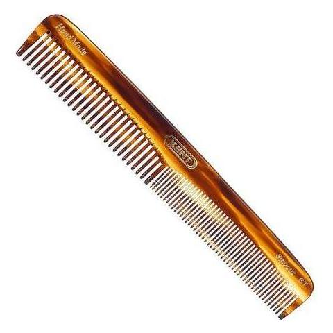 KENT Kent Handmade Comb 6T - 182 mm Medium Coarse and Fine Toothed Comb Hair Comb